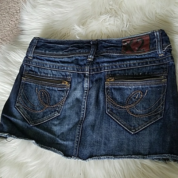 Express Denim Miniskirt - Picture 3 of 7